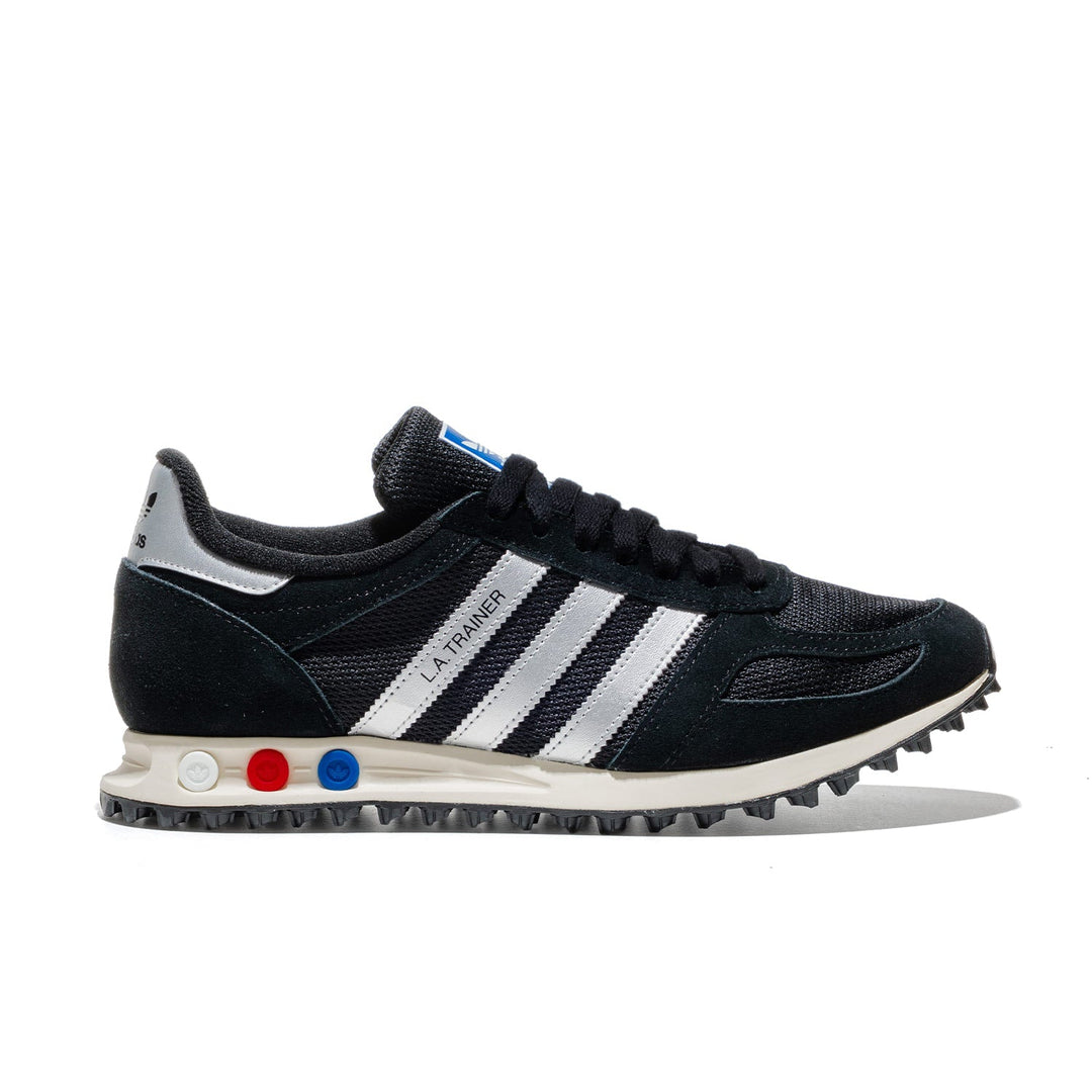 AD Originals LA Trainer OG – Noir Core / Argent Métallisé