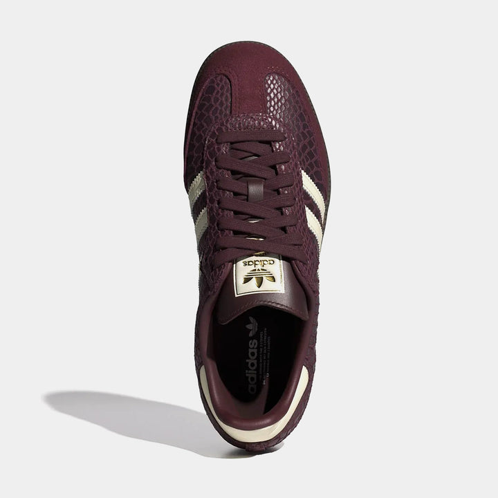 AD Samba OG – Cuir Serpent Bordeaux