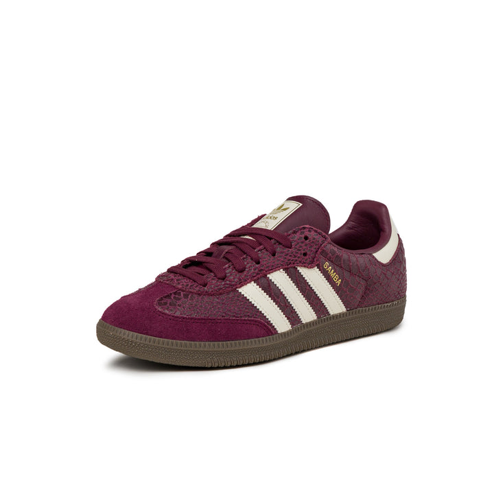 AD Samba OG – Cuir Serpent Bordeaux