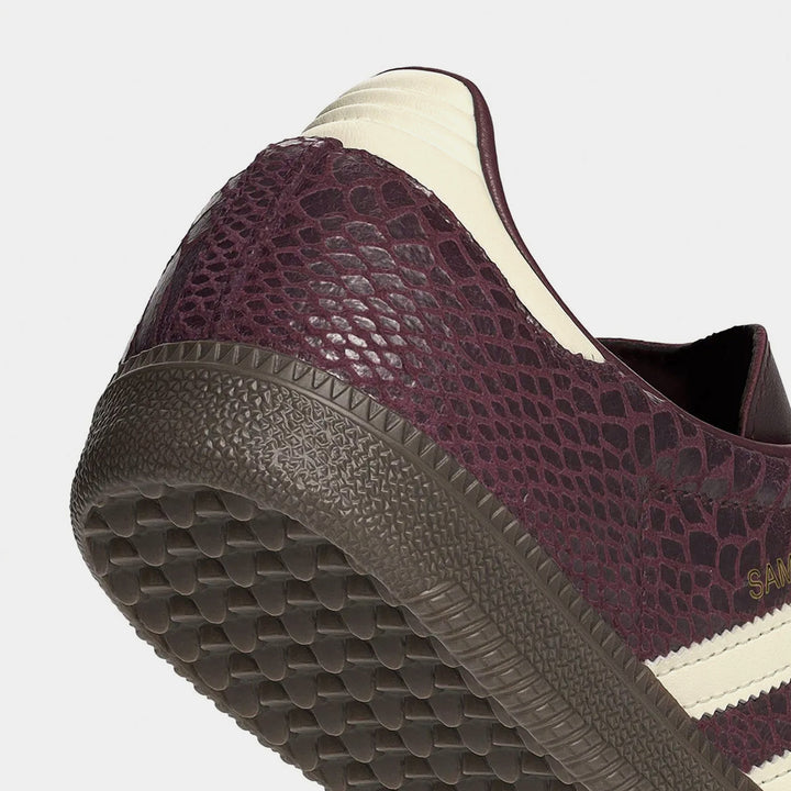 AD Samba OG – Cuir Serpent Bordeaux
